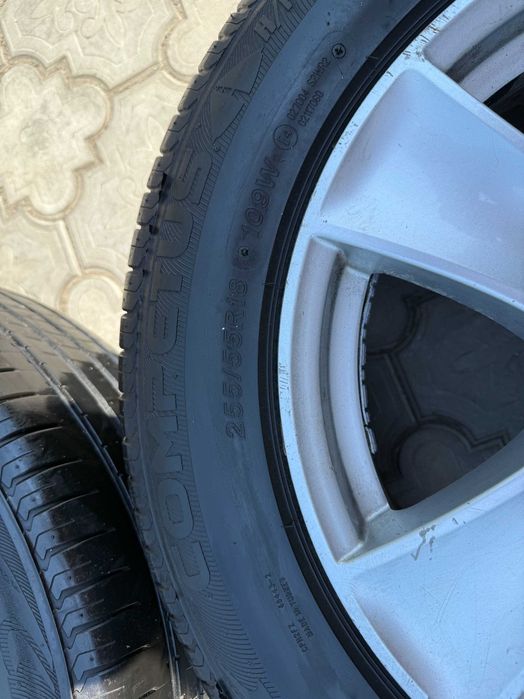 Диски c резиной BMW 255.55.18 2023р на Bmw е53,е70. T5