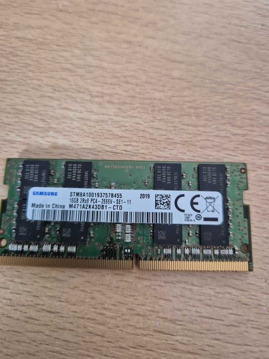 memória DDR4 16gb PC4-2666V