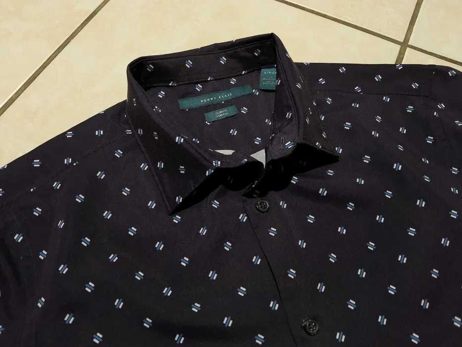 PERRY ELLIS USA - NOWA! Markowa Koszula Męska rozmiar S