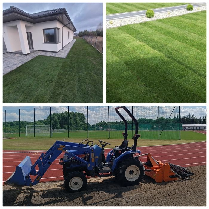 OGRODY, Zakładanie ogrodów, Nawadnianie,Trawniki, Równanie