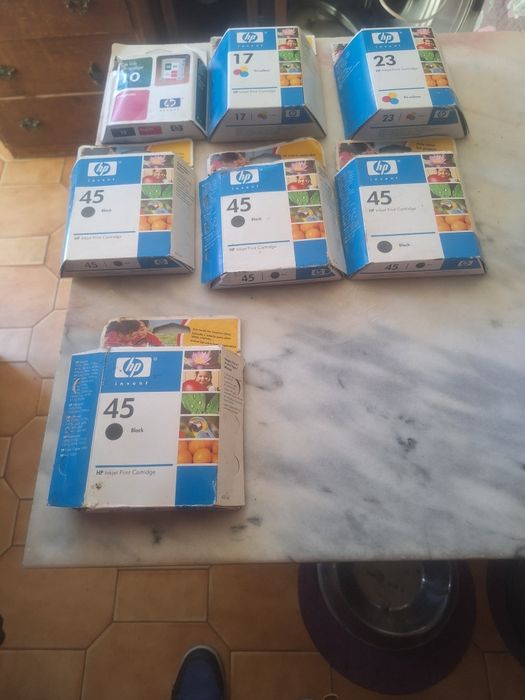 Tinteiros HP novos