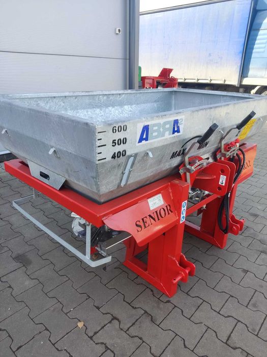 Rozsiewacz do nawozów plandeka hydraulika nowy rau rauch dwutarczowy