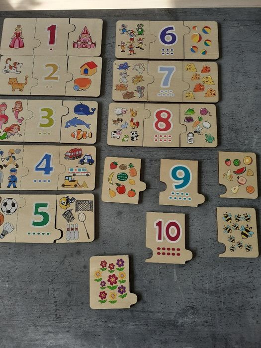 Układanka drewniana/puzzle