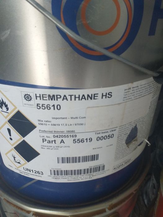 Farba epoksydowe poliuretanowa antyporostowa