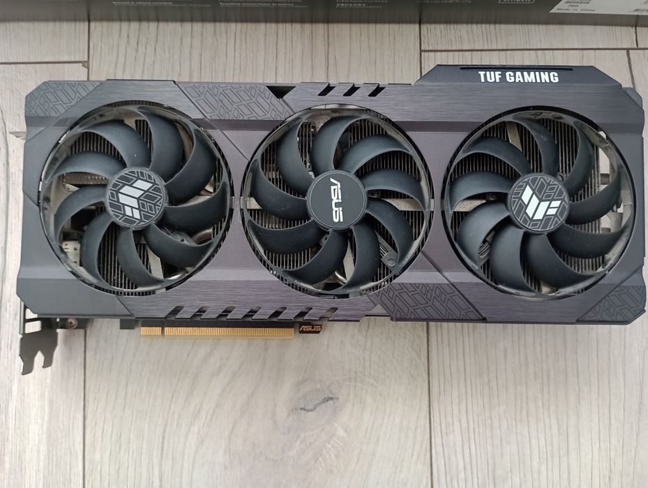 Asus tuf gaming rtx 3060 ti karta graficzna jak nowa