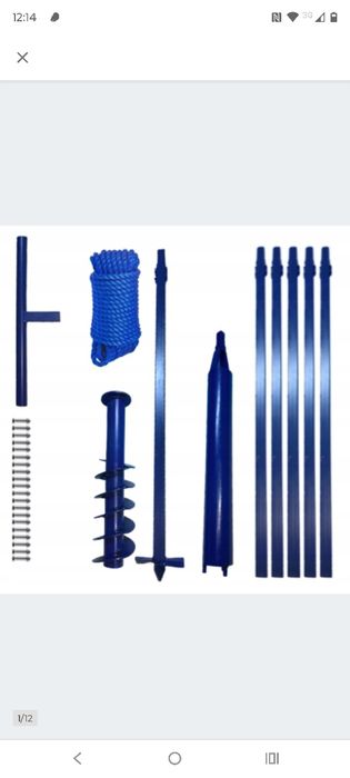Wiertnica ręczna studnia 120mm/6m + Szlamówka