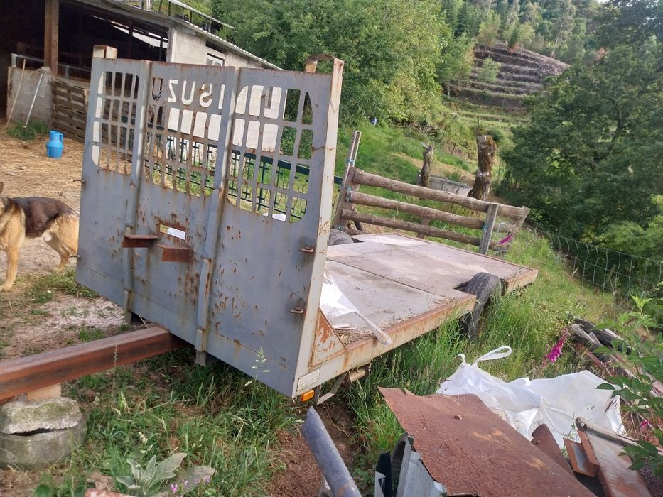 Reboque de plataforma 4 x 1.90m