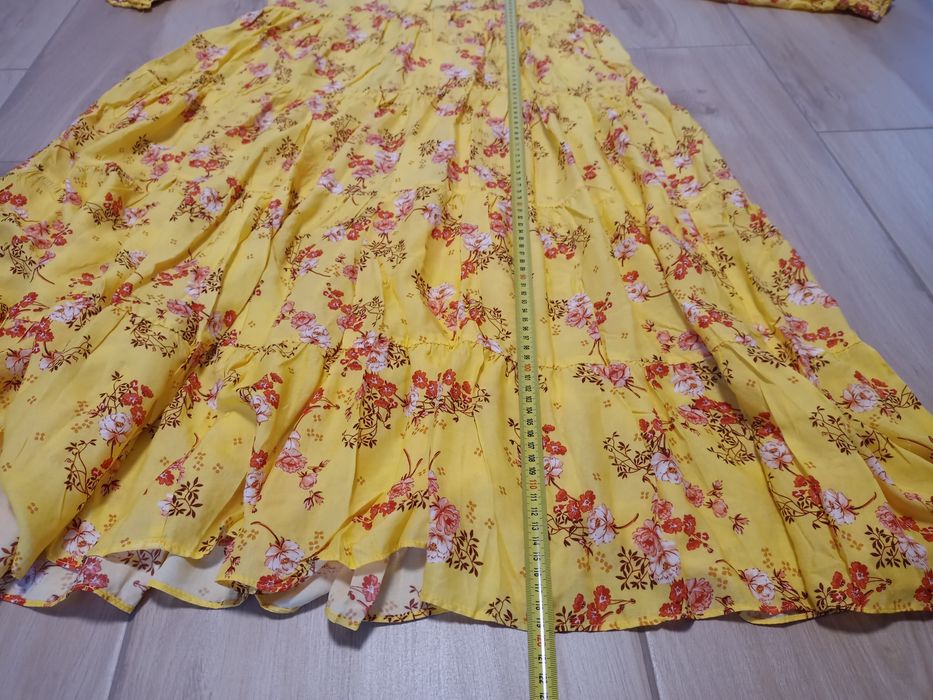 Sukienka zara lato boho blogerska M