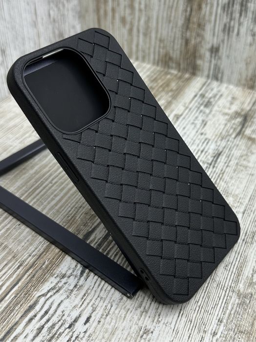 Чехол плетенка на iPhone 15 Pro Max/ 15 Pro/ 15. Тонкий чохол