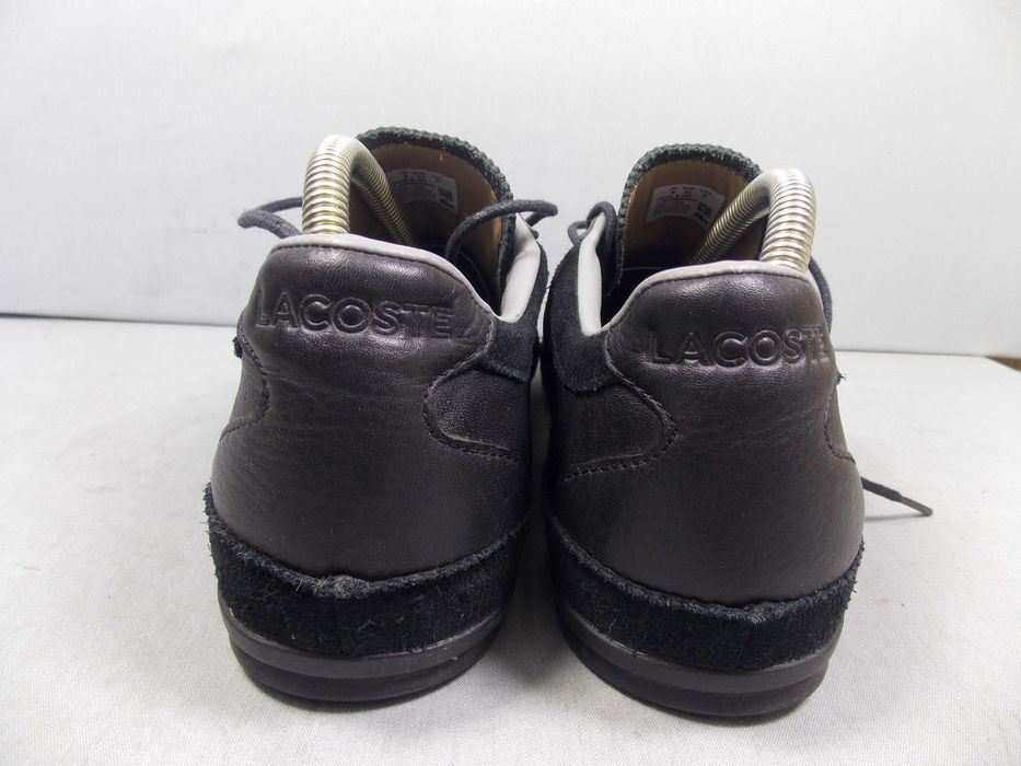 Lacoste 11941 Mens Black Leather
