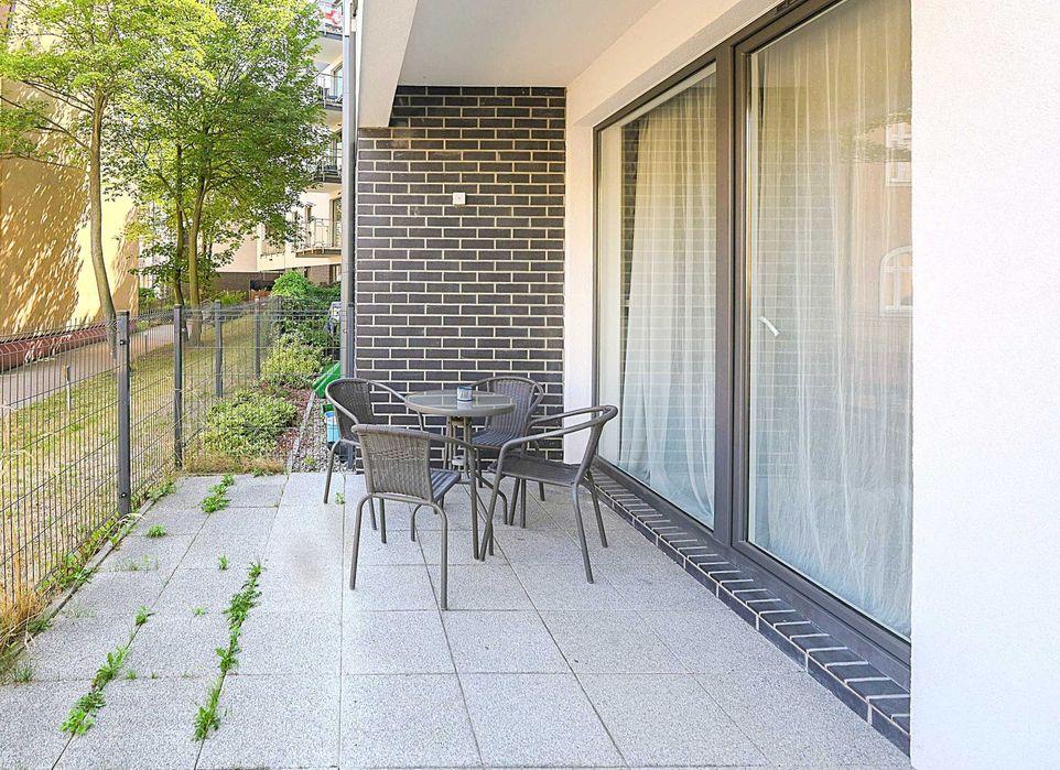 DWUPOKOJOWY APARTAMENT z ogródkiem – Gdańsk Wrzeszcz