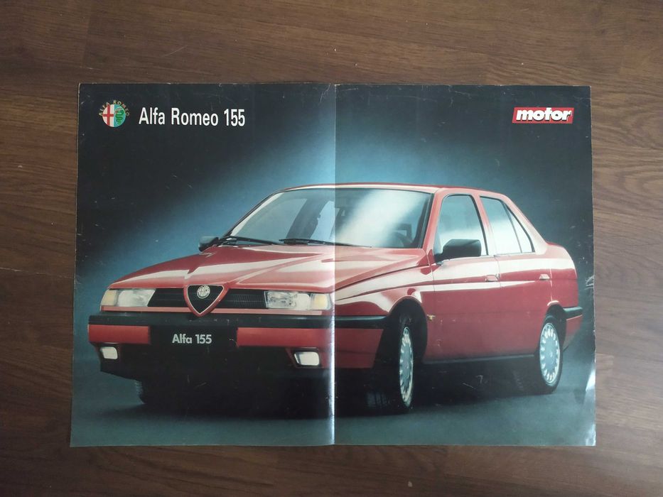 Alfa Romeo 155 - plakat, poster