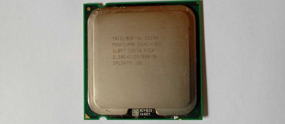 CPU Intel Pentium Dual Core
