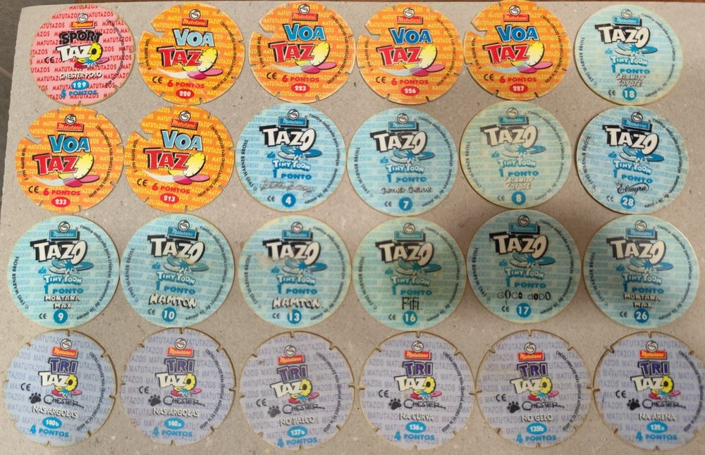 Lote de 72 Tazzos