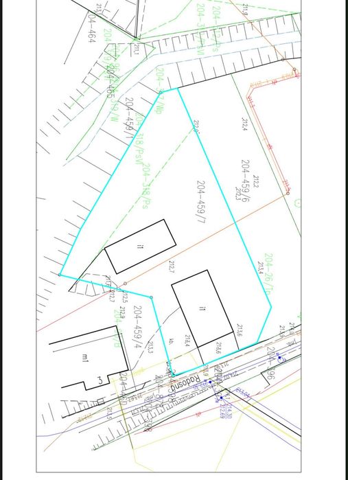 DZIAŁKA BUDOWLANA 999 m² – PRZEMYŚL, UL. RADOSNA | oferta prywatna - Widok 2