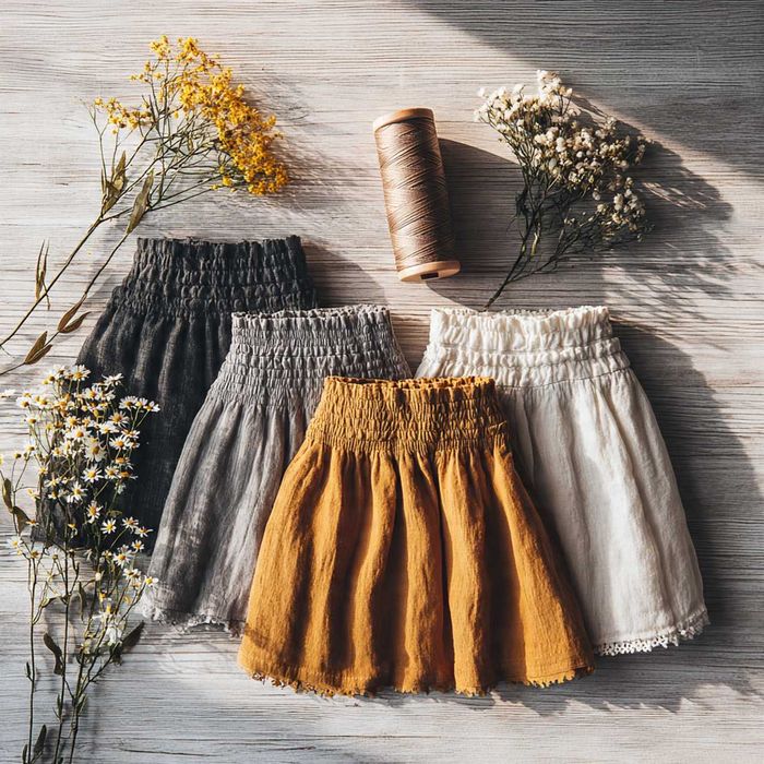Zestaw spódnic do odsprzedaży paczka set skirts bundle resell mix brands all seasons S