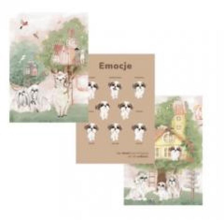Plakaty A4 Emocje 3szt