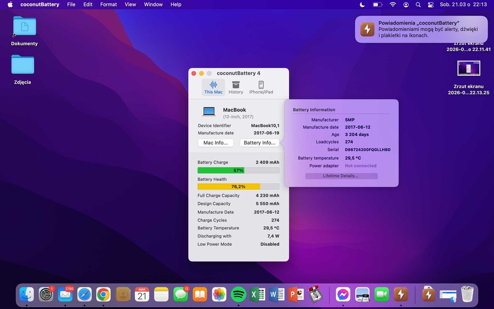 MacBook 12" 2017 | Core i5 1.3GHz | 8GB RAM | 512GB SSD | Dobry stan