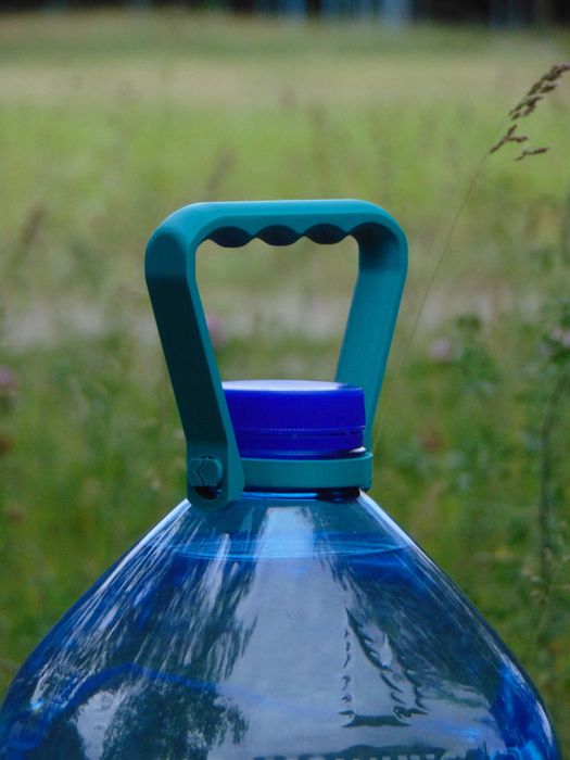 Зручна ручка для бутлів та пляшок води 6, 10 літрів. Ергономічна ручка для переноски баклажок, не ріже руки, міцна