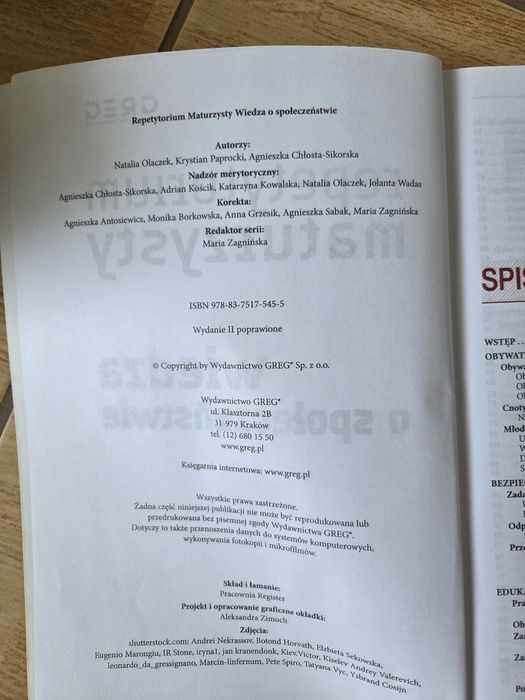 Repetytorium Wiedza o społeczeństwie  Greg