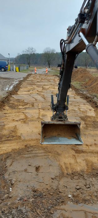 Prace roboty ziemne, drogi, podbudowy, wykopy, szamba, przyłącza sieci