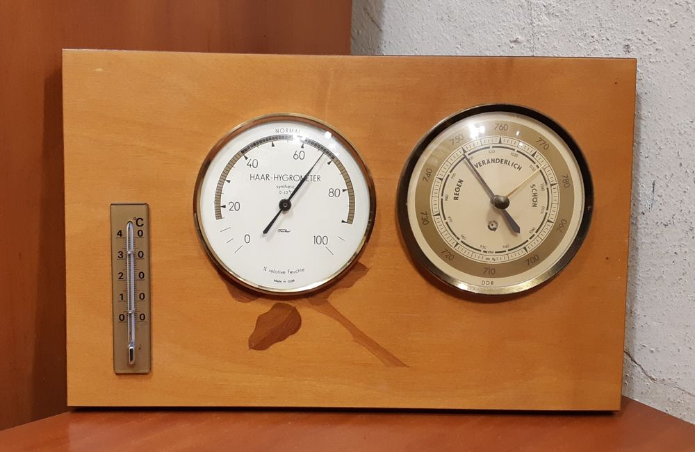 Домашняя метеостанция из ГДР полностью рабочая