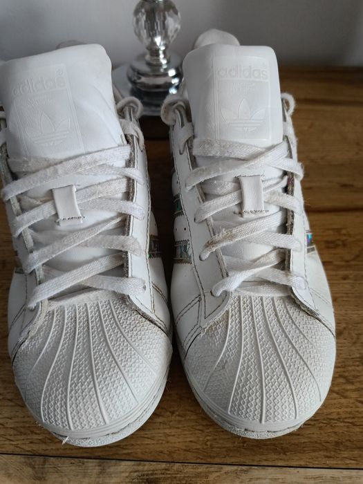 Buty adidas superstar 36 białe