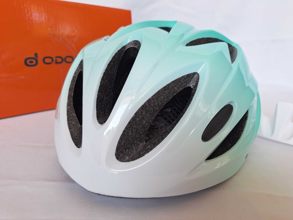 Kask rowerowy Odoland Flash HT-12 Green White L 54-62cm