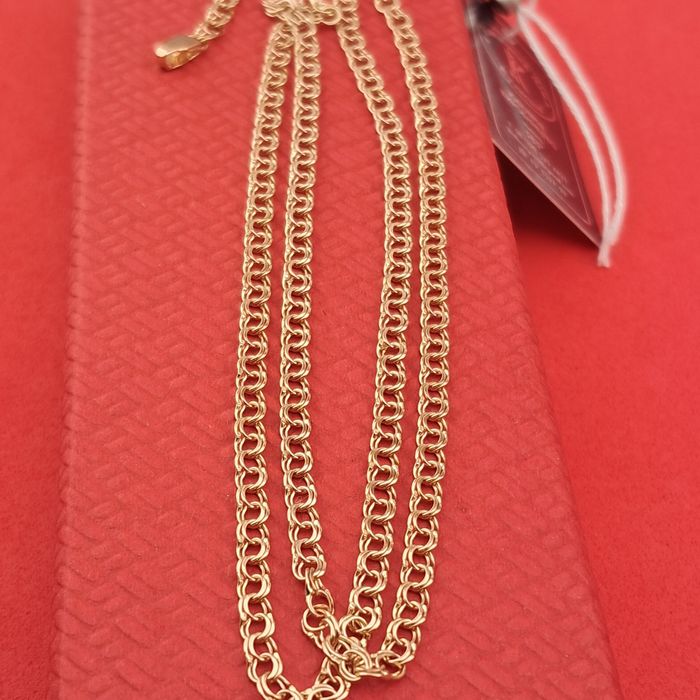 ‼Золотая цепочка цепь 4,71 гр 55 см Золото 585*Золотий ланцюг