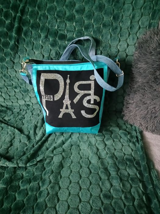 Torebk i nerki damska dżins