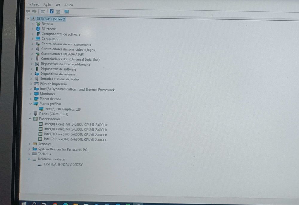 Panasonic ToughBook CF-D1 MK3 Robusto/Core i5/16GB RAM/SSD 512GB