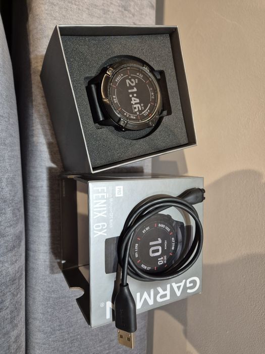 Garmin fenix 6x pro GPS mapy MIP