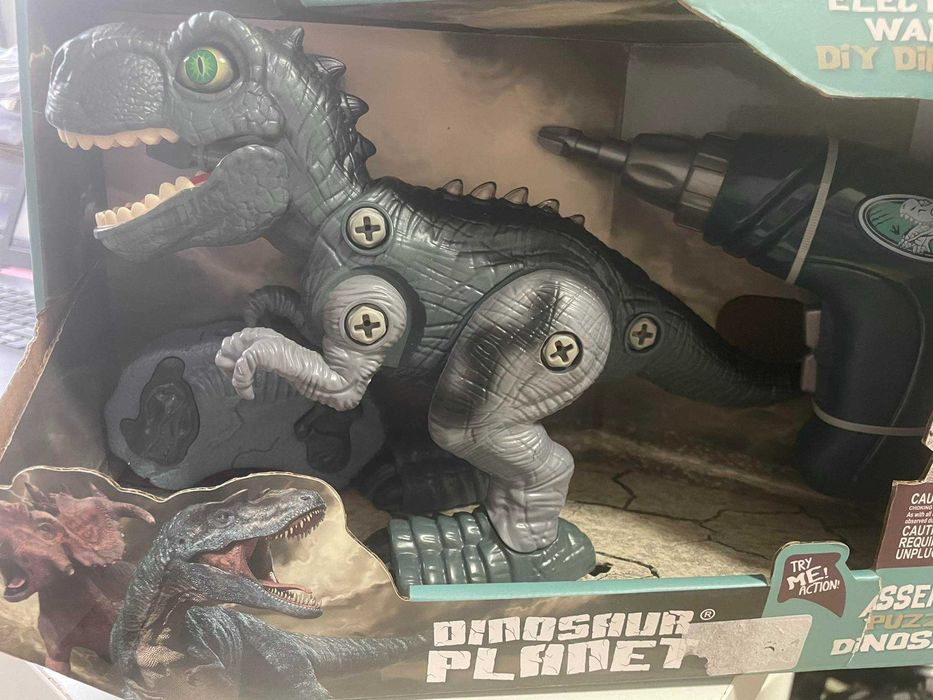 Dinozaur Zdalnie Sterowany Rozkręcany Wiertarką