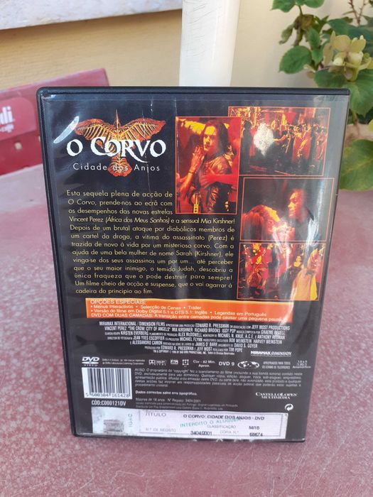 DVD - O Corvo - Cidade dos Anjos (ORIGINAL)