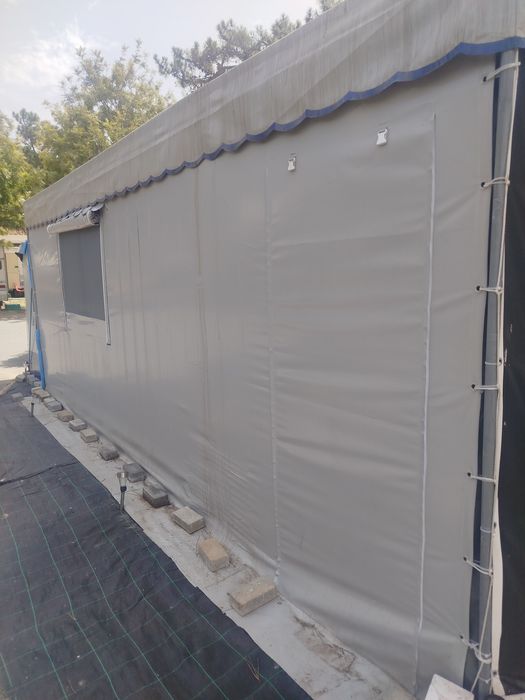 Lateral proteção lona M2