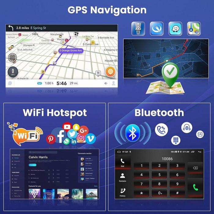 Hikity radio Android 13 1G 32G Renault Dacia Duster Logan 7" GPS BT

H