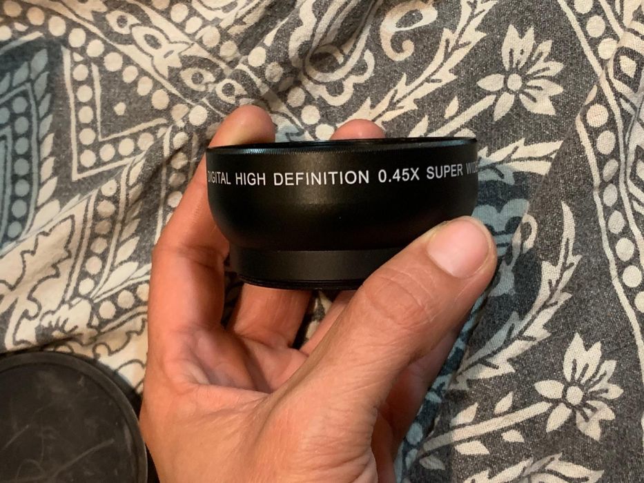 Digital high defenition 0.45x super wide angle