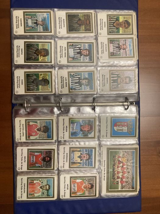 CADERNETA CROMOS/CALENDARIOS “OS NOTAVEIS DO FUTEBOL 1ª DIVISAO” 1987