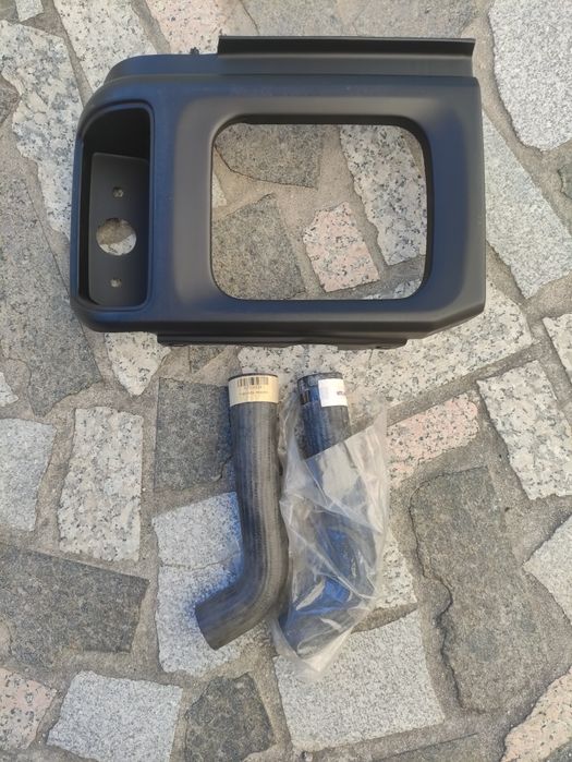 Canto ótica dois tubos radiador Discovery 200 um alerom Jaguar