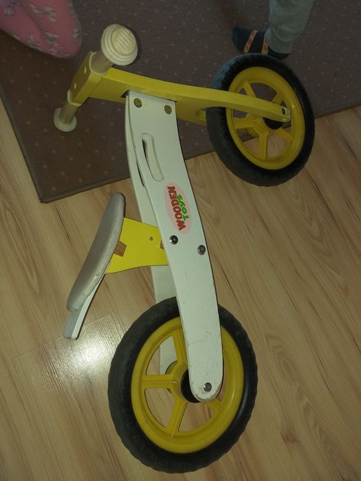Rowerek biegowy drewniany Wooden Toys