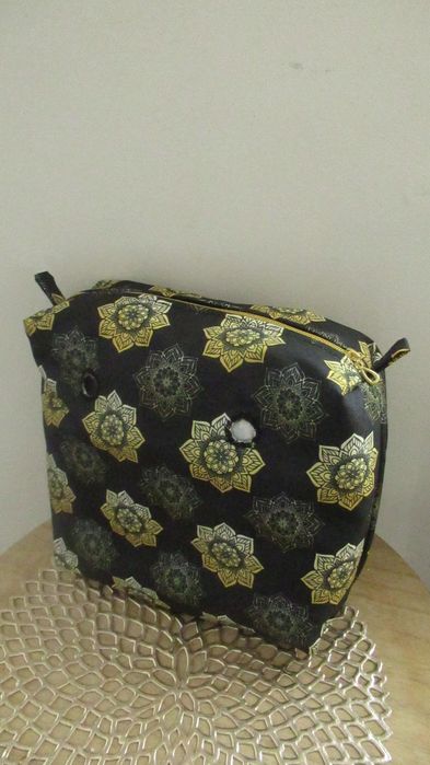 Organizer do Obag Mini Mandale złote suwak złoty łezka 24h