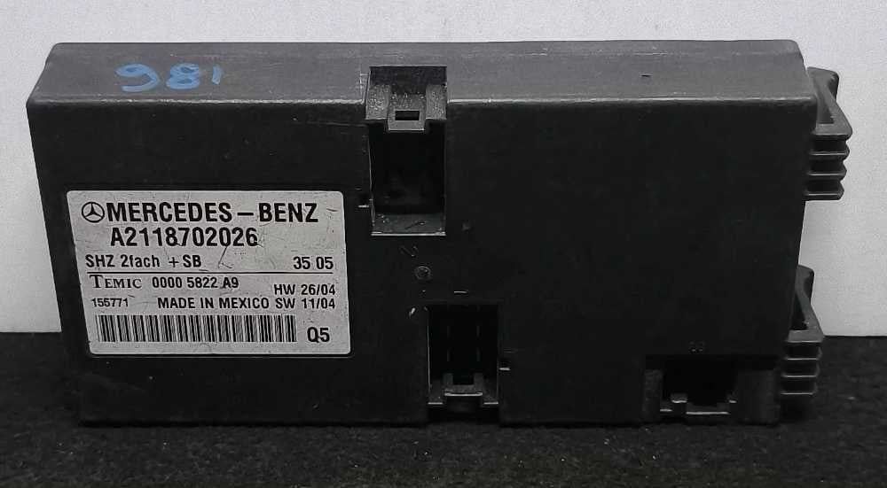 Módulo Eletrónico A2118702026 - MERCEDES-BENZ E-CLASS