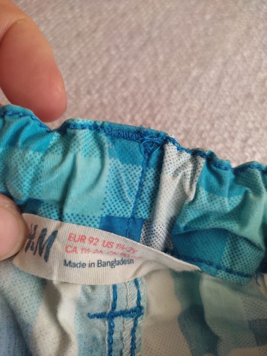 Spodenki chłopięce h&m 92