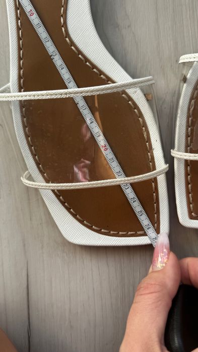 Шльопанці Zara , босоніжки Zara 41