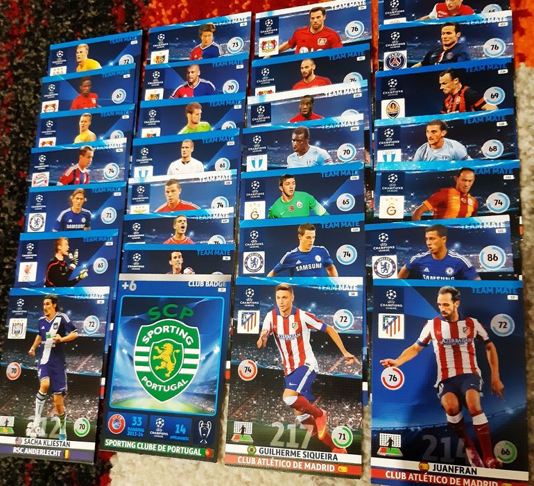 Karty piłkarskie Uefa  Champions League 2014/2015