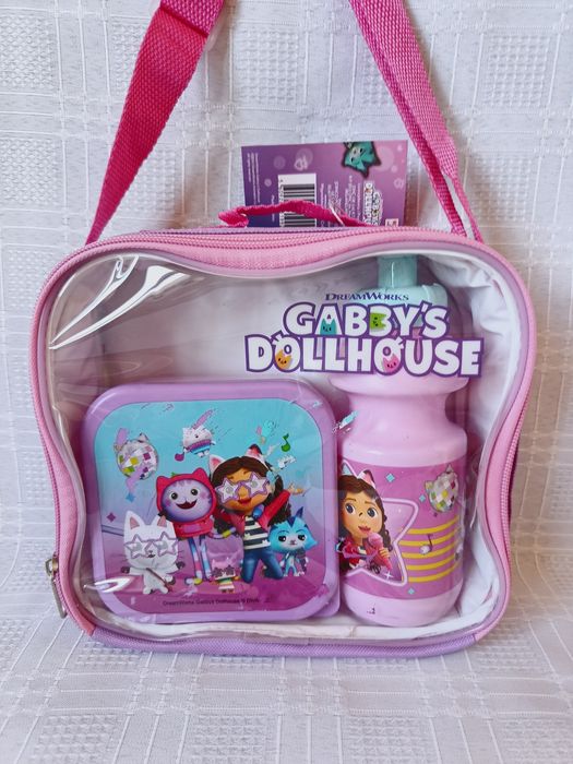 Zestaw śniadaniowy z torebką, nowy