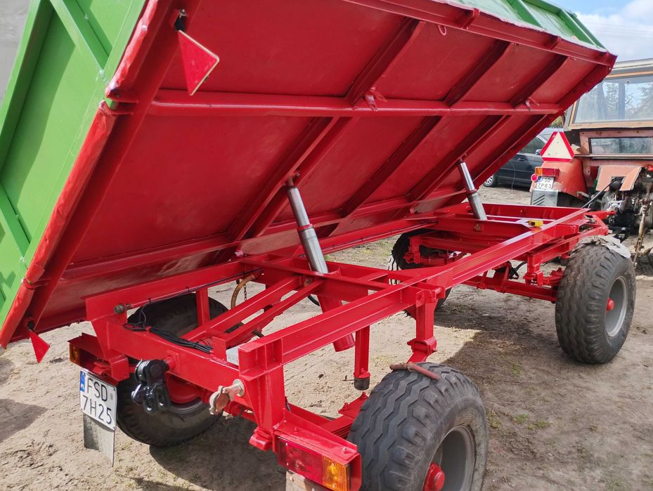 Przyczepa rolnicza 4-ton