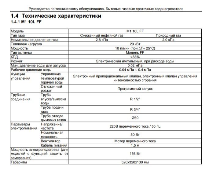 Ariston Marco Polo M1 10L FF – турбированная модель с закрытой камерой