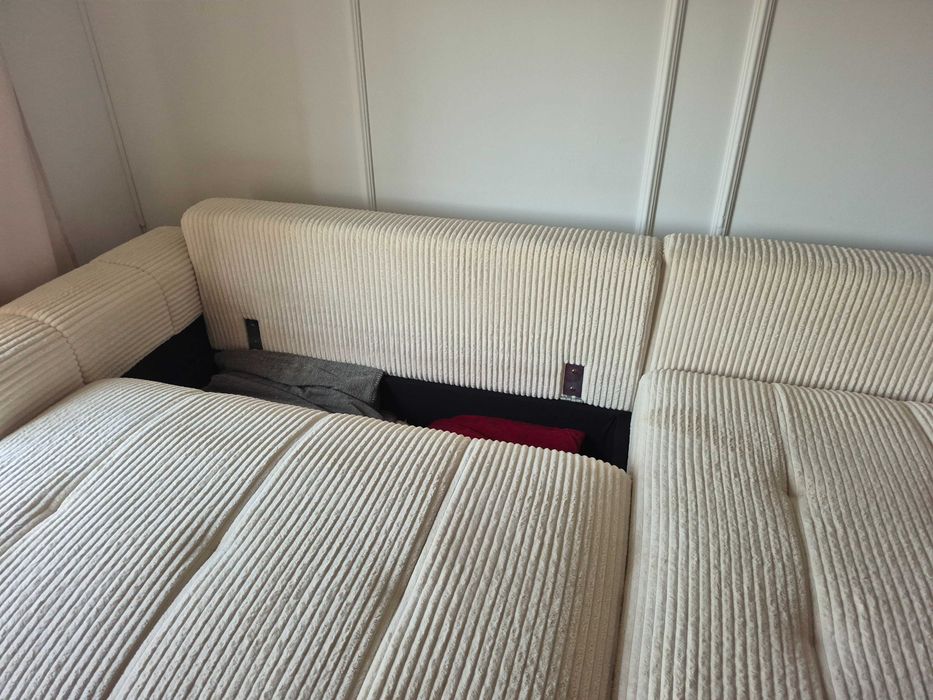 Sofá chaise longue - com cama e baú COM GARANTIA