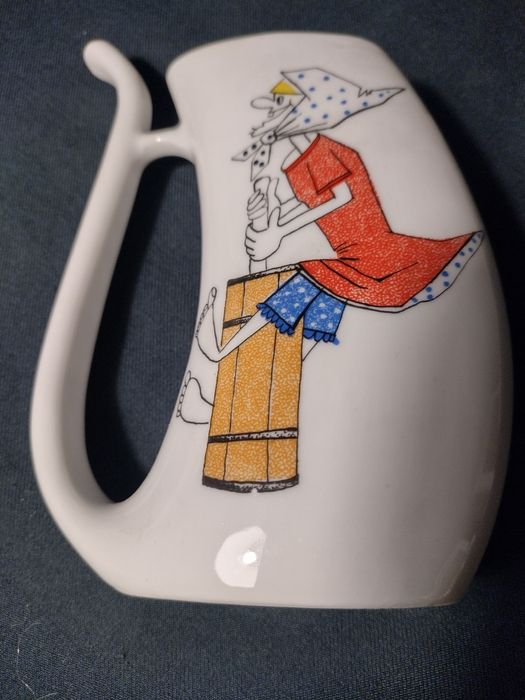 Kubek do picia wody Ćmielów lata 60 VINTAGE PRL